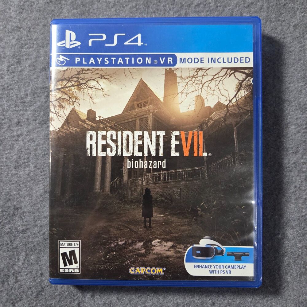 Resident Evil 7 biohazard PS4 Complete Capcom PSVR Mode Included